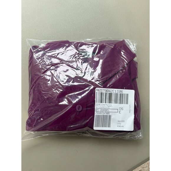 Attitudes by Renee Petite Woven Button Front Shirt Size XXSP Pleated Cuffs NEW - Picture 4 of 9